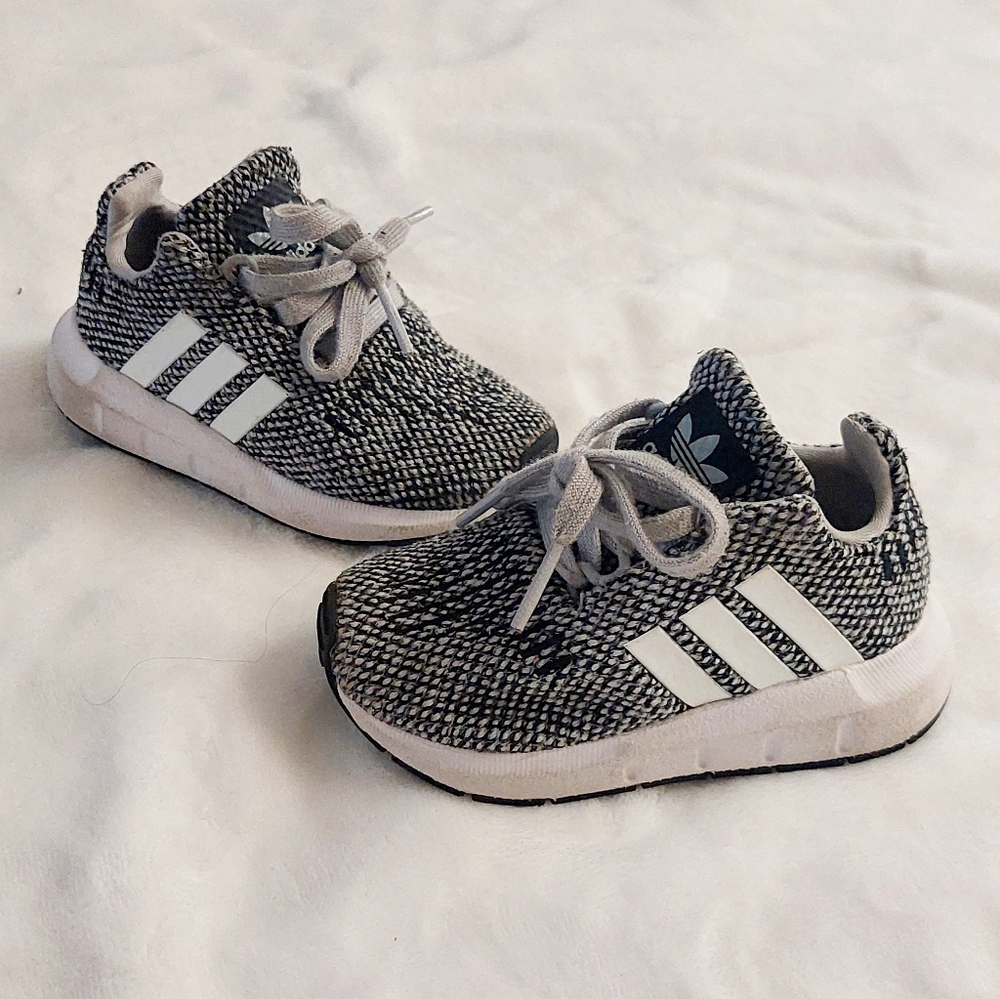 Adidas baby sneakers size 4c